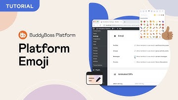 How to enable Emojis in activity posts, messages and forum discussions within the Platform?