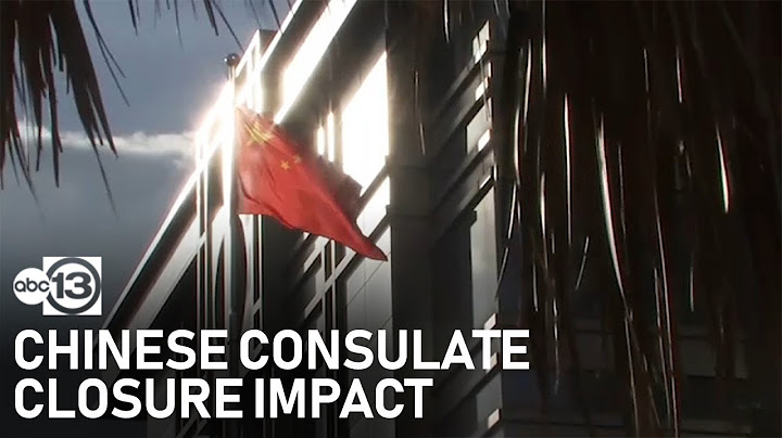 Will Chinese consulate fire impact people trying to get visas?