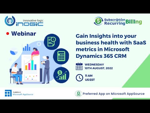 Gain insights into your business health with SaaS metrics in Microsoft Dynamics 365 CRM