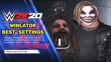 WWE 2K20 Winlator best settings