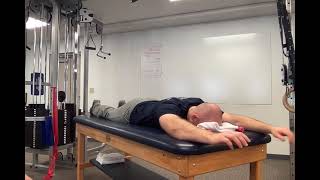 Prone Y's Exercise
