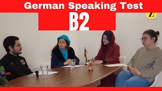 German Speaking Test Level B2, Mündliche Prüfung Telc B2, 2022