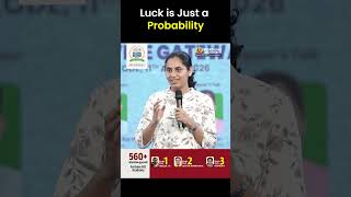 “Luck is just probability.”  A simple line… but it stays with you. ✨