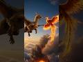 Dragon King vs Phoenix Lord – The Sky Will Never Be The Same! 😱 #dragonking #phoenixlord #epicbattle