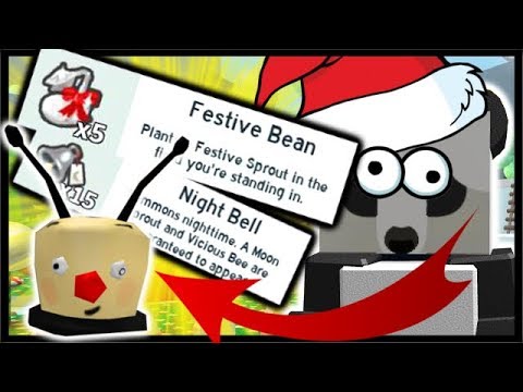 New Festive Sprouts Night Bell Bubble Bee Man Mask Roblox Bee Swarm Simulator Youtube - roblox bee swarm simulator prosciutto