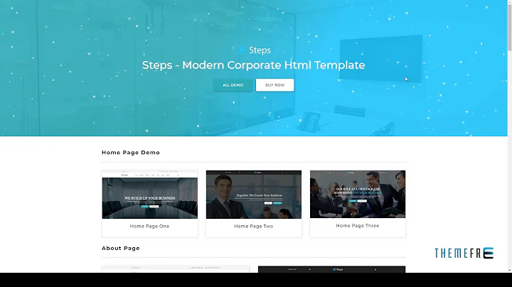 Steps - Modern Corporate HTML Template        Will...