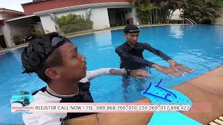 How to swim freestyle (Khmer) មេរៀនហែលទឹកបែបសេរី