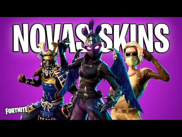 FORTNITE - NOVAS SKINS, ITENS e DANÇAS DA TEMPORADA 5! 