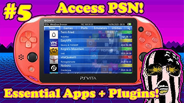 PS Vita CFW Series #5 - Going online! / Installing Essential Apps + Plugins/ Homebrew Browser 2020