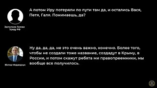 Запис розмови Медведчука з керівництвом Росії