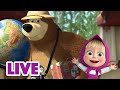 🔴 LIVE STREAM! माशा एंड द बेयर 🌸🌎अच्छे एडवेंचर का टाइम!📺 Masha and the Bear in Hindi