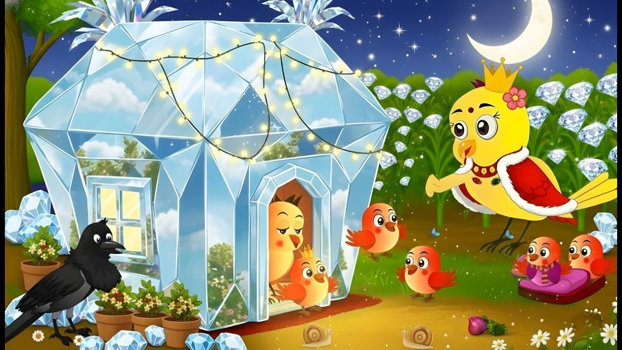 चिड़िया का जादुई हीरे Diamond का घर | ranu chidiya new episode | Rano Chidiya Wala Cartoon | kartoon