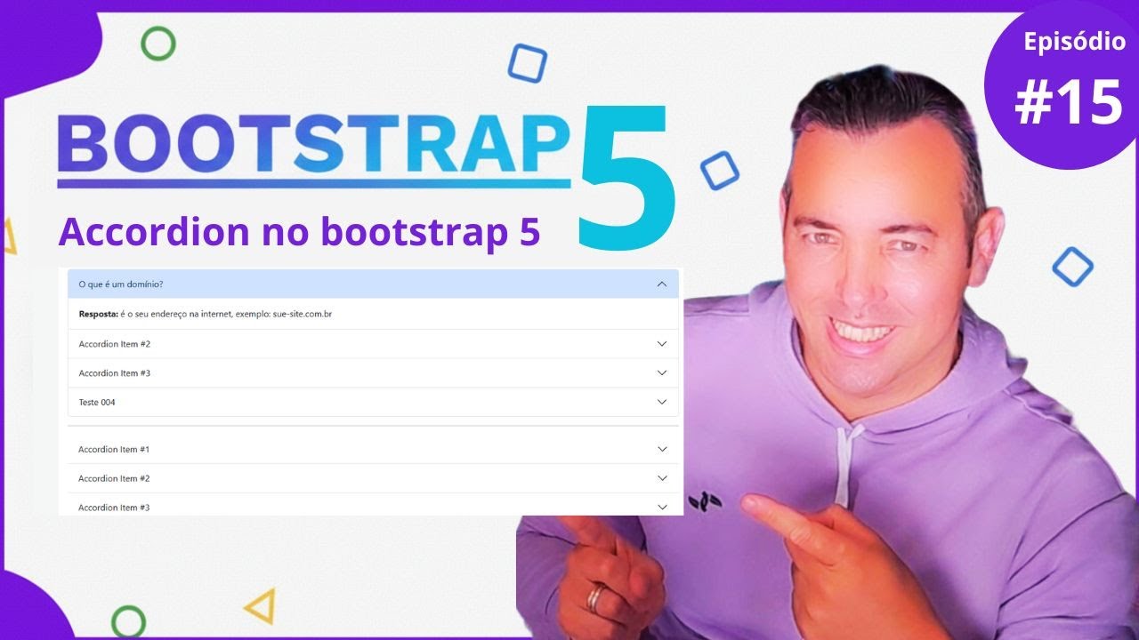 #15  🎯 Como criar FAQ(Acordeom) no bootstrap passo a passo Como Criar Sites Modernos Maykon Silveira