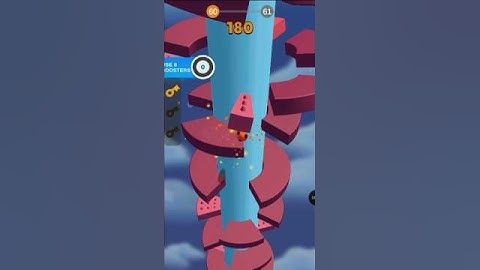 Helix Hero jump video|#helixjump #games #shortsfeed