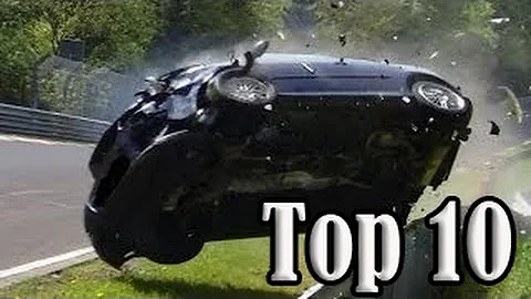 Top 10 of Hardest Crashes on Nürburgring Nordschleife