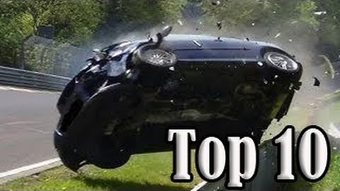 Top 10 of Hardest Crashes on Nürburgring Nordschleife