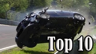 Top 10 of Hardest Crashes on Nürburgring Nordschleife screenshot 2