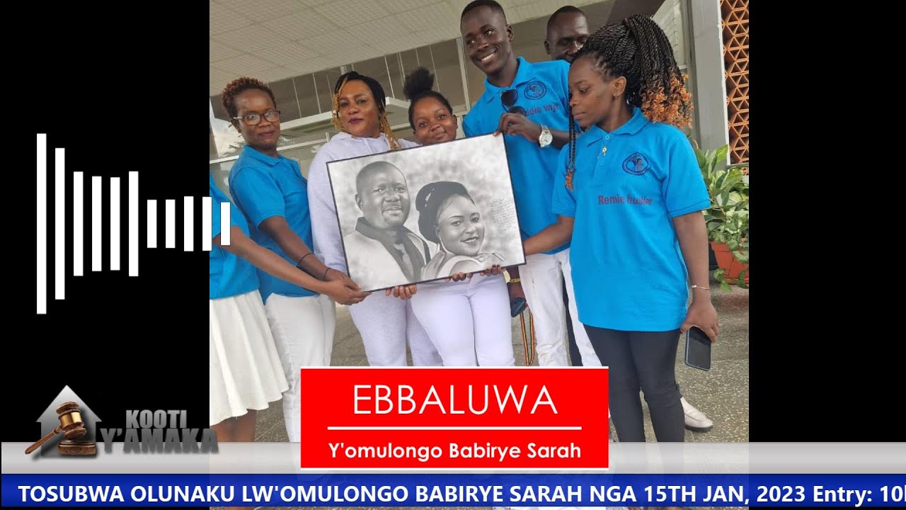 Omusajja eyantundira Munyumba Nga afunye Omugole, Nembonabona n'abaana, Kati asaba Kisonyiwo