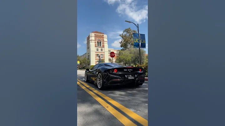 Ferrari F8 TRIBUTO ft.21”/22” Forged wheels w/ NOVITEC guts #shorts #ferrari #f8tributo #f8 #novitec