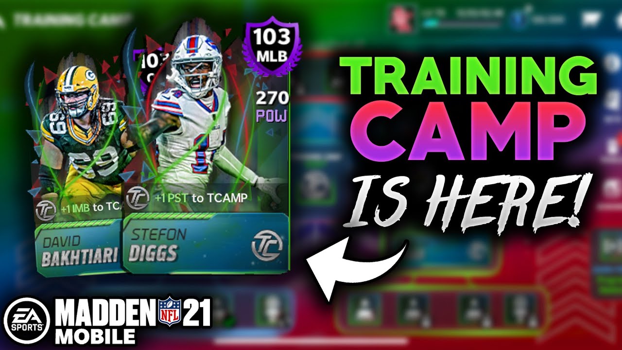 TRAINING CAMP IS HERE! - Full Overview - Madden Mobile 21