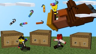 FLIEGENDE Base Battle mit DYNAMIT! (Lucky TNT Mod)