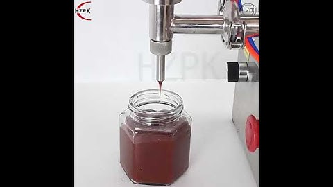 Automatic Stainless Steel One Nozzle Paste Filling Small Industrial Packing Machine #Shorts