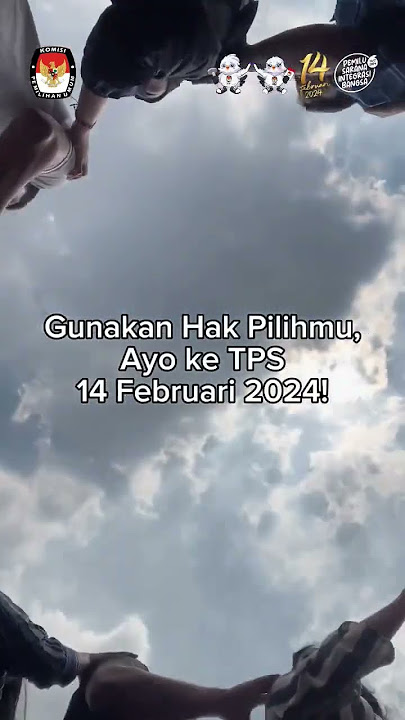 jangan lupa datang ke TPS ya, Rabu, 14 Februari 2024.  Pilihanmu sangat berarti untuk negeri ini
