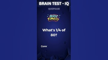 10 Second Math Puzzle#:55 Can You Beat the Brain Teaser?  @quizpulse007  #shorts  #mathstricks #math