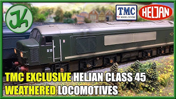Unique Peaks! TMC Exclusive Heljan Class 45 Weathered Locomotives - Unboxing and Review