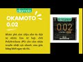 OKAMOTO 0.02 Siêu Mỏng - Mềm Mại