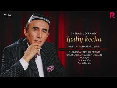 Слушать песню Sherali Jo'rayev - Ijodiy kecha nomli albom dasturi 2016