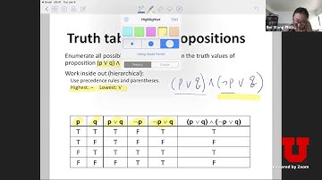 Lecture 02 - Part 1: Propositional Logic