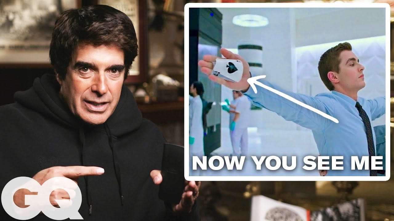 David Copperfield reveals a glimpse behind the curtain.