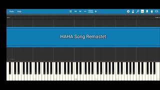 Synthesia | HAHA Song Remastered 1 Million Notes (2021 rewinded)