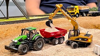 RC MICRO TRACTOR, TRUCK, EXCAVATOR, RC WORLD OF MICRO SCALE  1/87