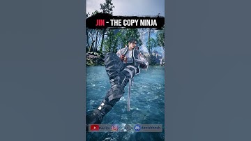 The Copy Ninja Jin Kazama🔥🥷 | Kakashi #tekken #tekken8 #jinkazama #shorts #gaming #kakashi