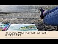 What&#39;s the difference between a travel watercolor workshop and an art retreat?