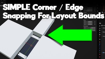 Simple Edge / Corner Snapping in Blender 3.5 (The Part that NO ONE Explained)