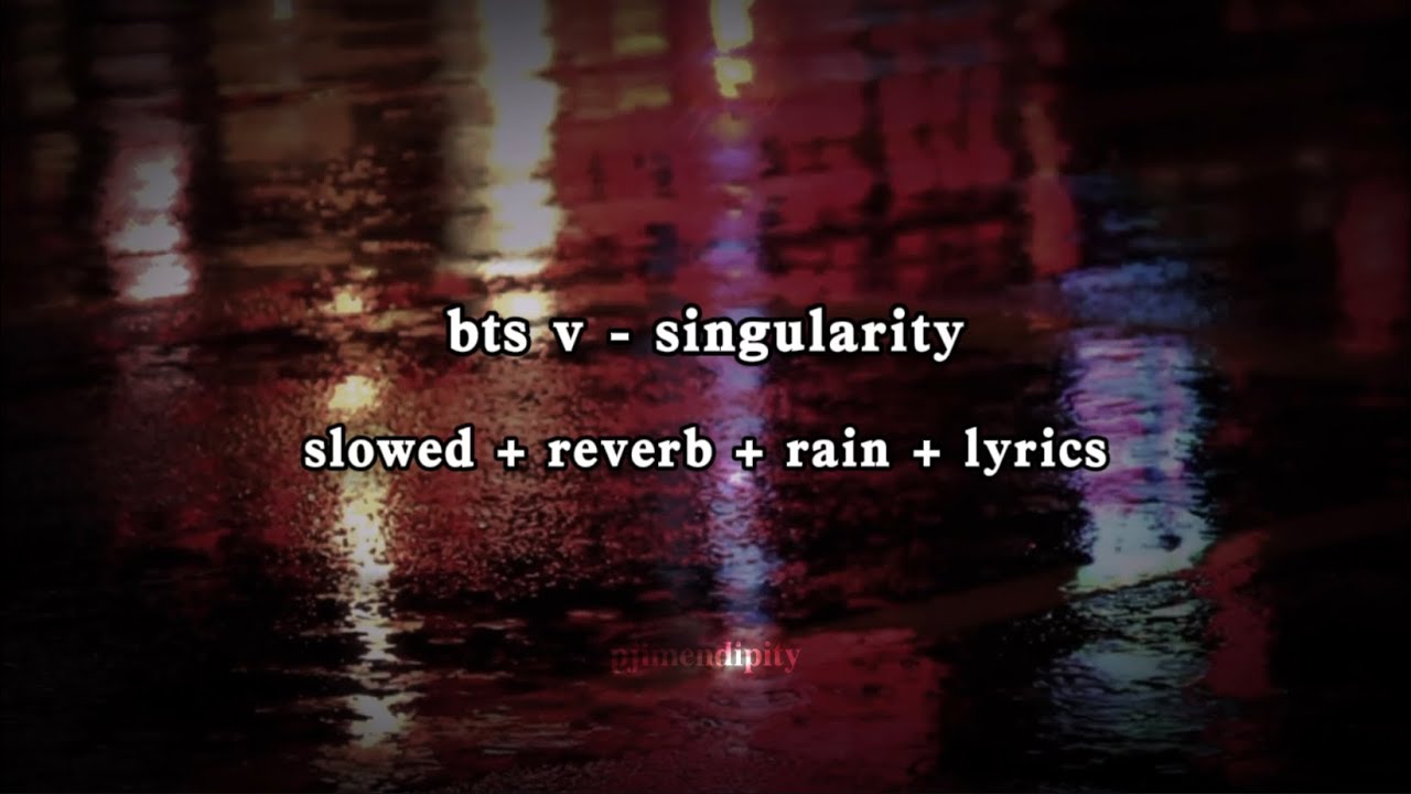 Slowed reverb rain