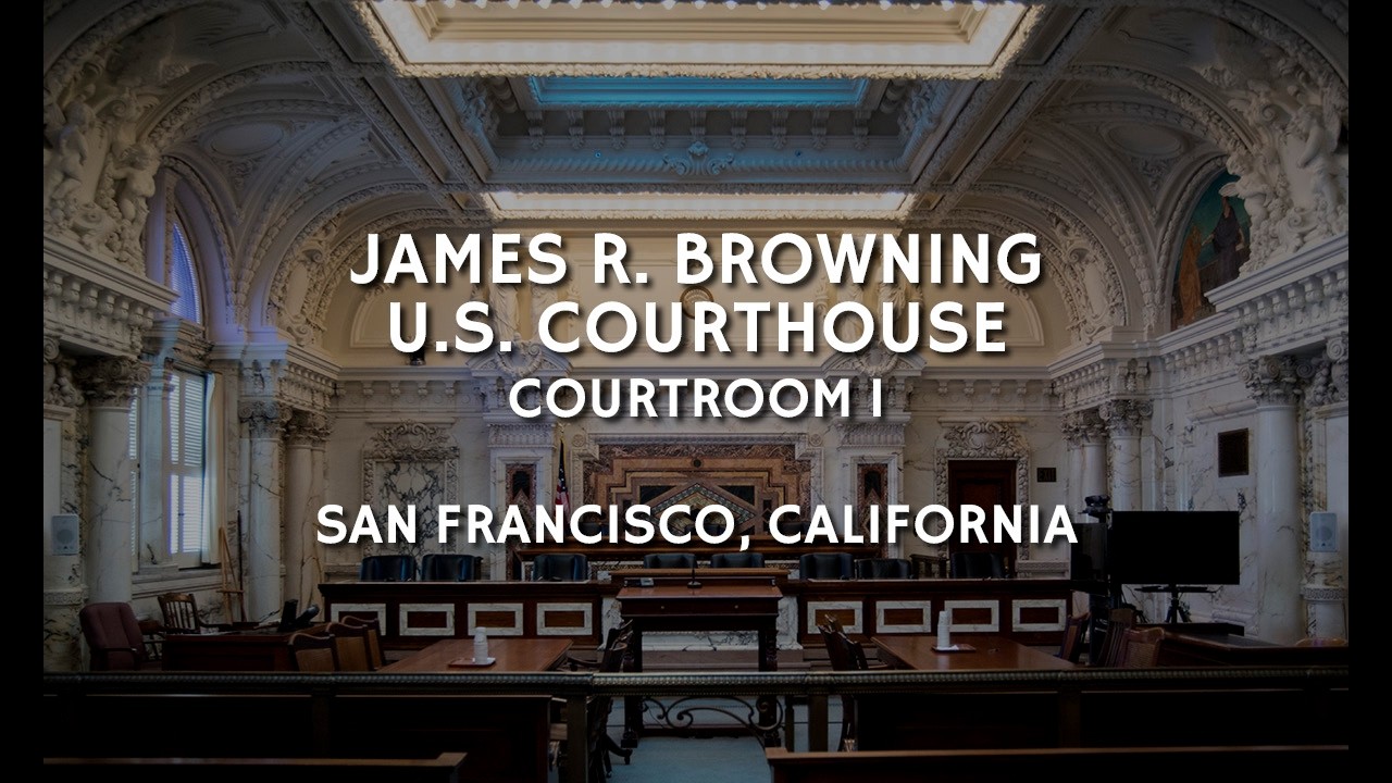 San Francisco Courtroom 1 9:00 AM Wednesday 3/4