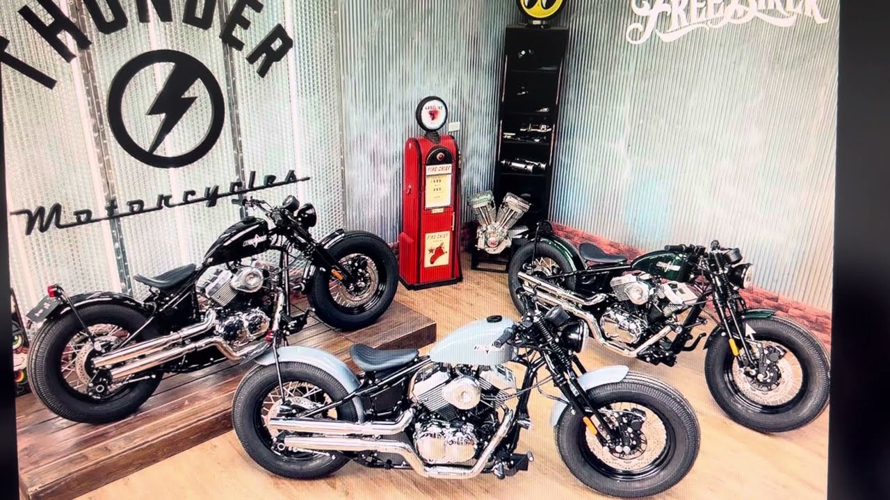 Thunder250 Softail 新型ソフテイル サンダー新登場