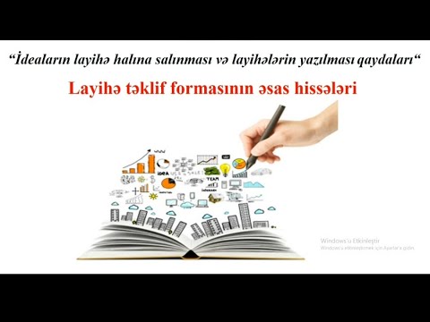 Video: Pedaqoji Bir Layihə Necə Yaradılır