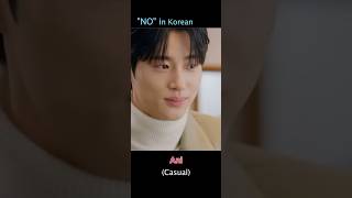 How to Say No in Korean: Casual vs. Polite