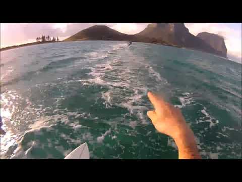 Kiteboarding Lord Howe Island 2013