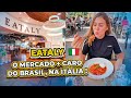 CONHECENDO E ALMOÇANDO NO EATALY: O SUPERMERCADO MAIS CARO DO BRASIL, NA ITÁLIA!