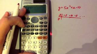 Tables of Values - Casio fx-991ES