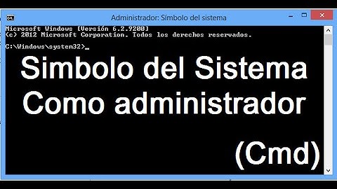3 Maneras de ejecutar símbolo del sistema como Administrador (Windows 10 y 8.1)