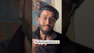 Fix Your Dirty Mirror Selfies Instantly With This Secret AI Prompt! 🤳✨#animatedstory #viral #tech