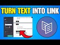 How To Turn Text Into A Link In Carrd (Step By Step Guide)