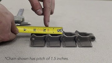 How To Identify Rexnord TableTop Chains
